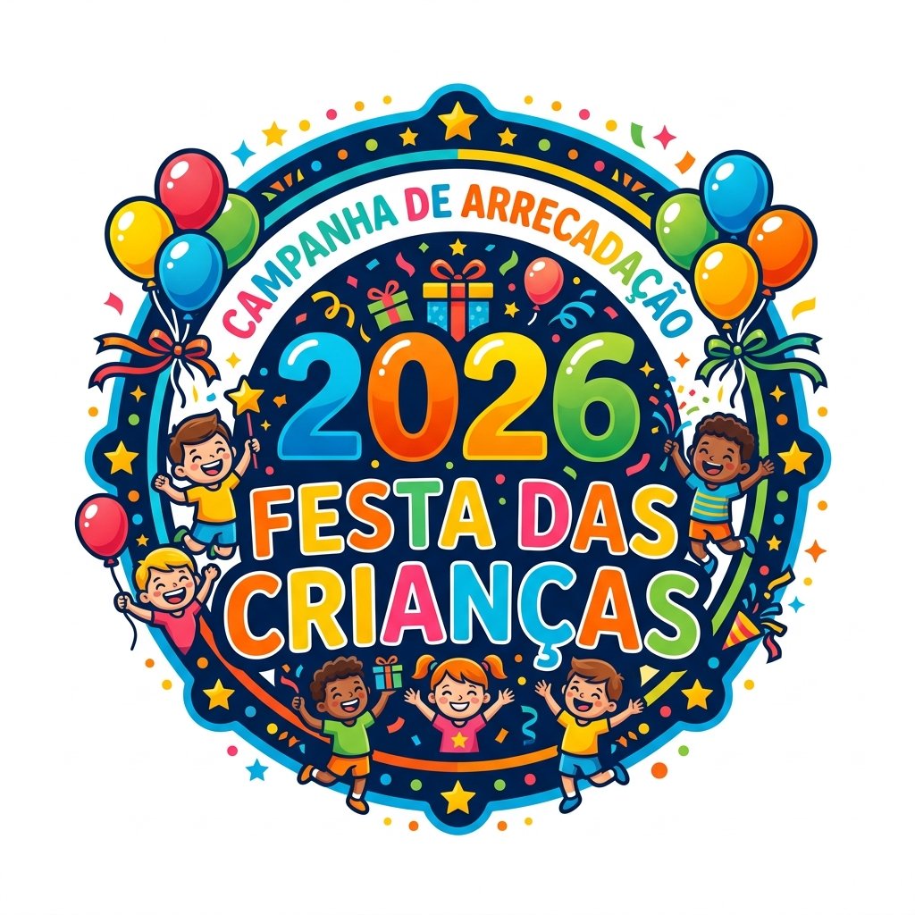 Logo Campanha Festa das Crianças